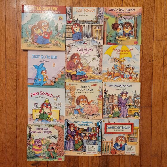 17 Little Critter Book Golden Book Club Mercer Mayer Lot Home School Teacher - Picture 1 of 11